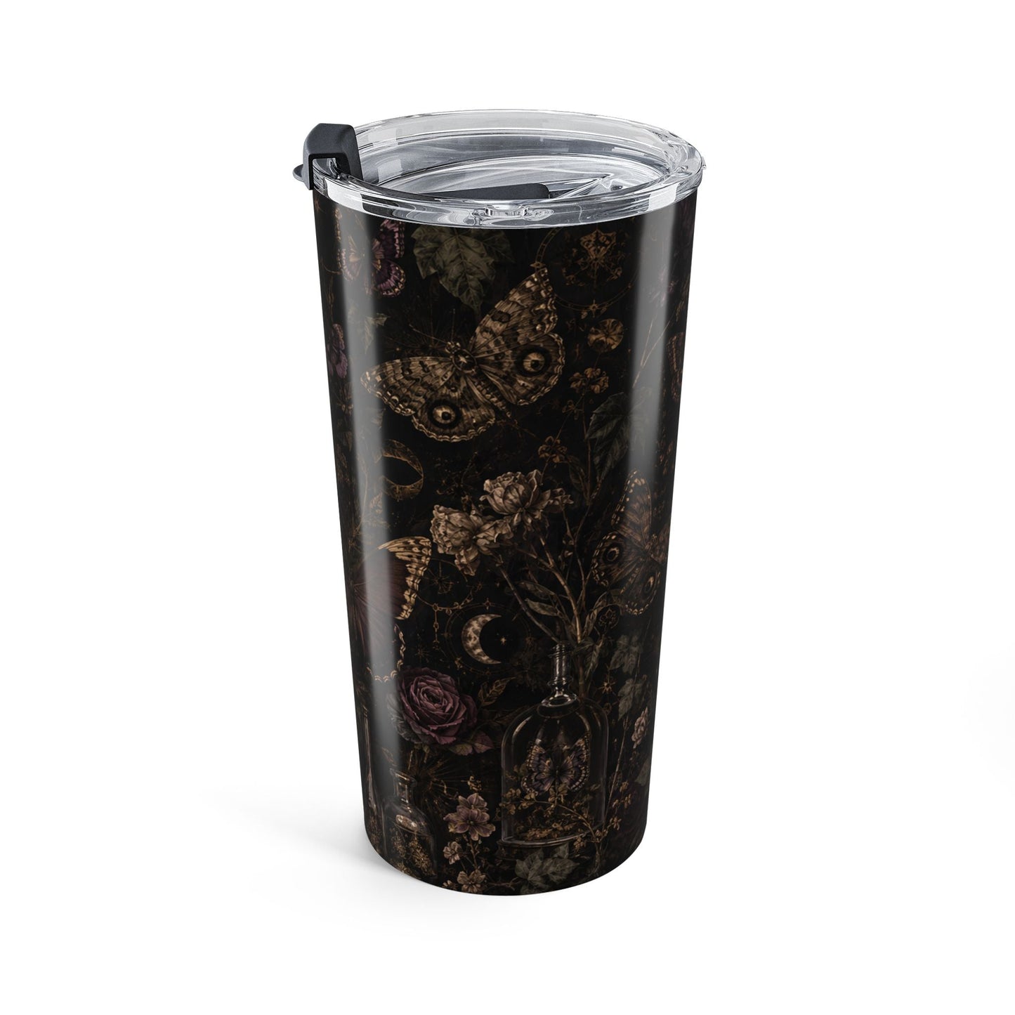 Gothic Dark Academia Butterflies 20oz Tumbler