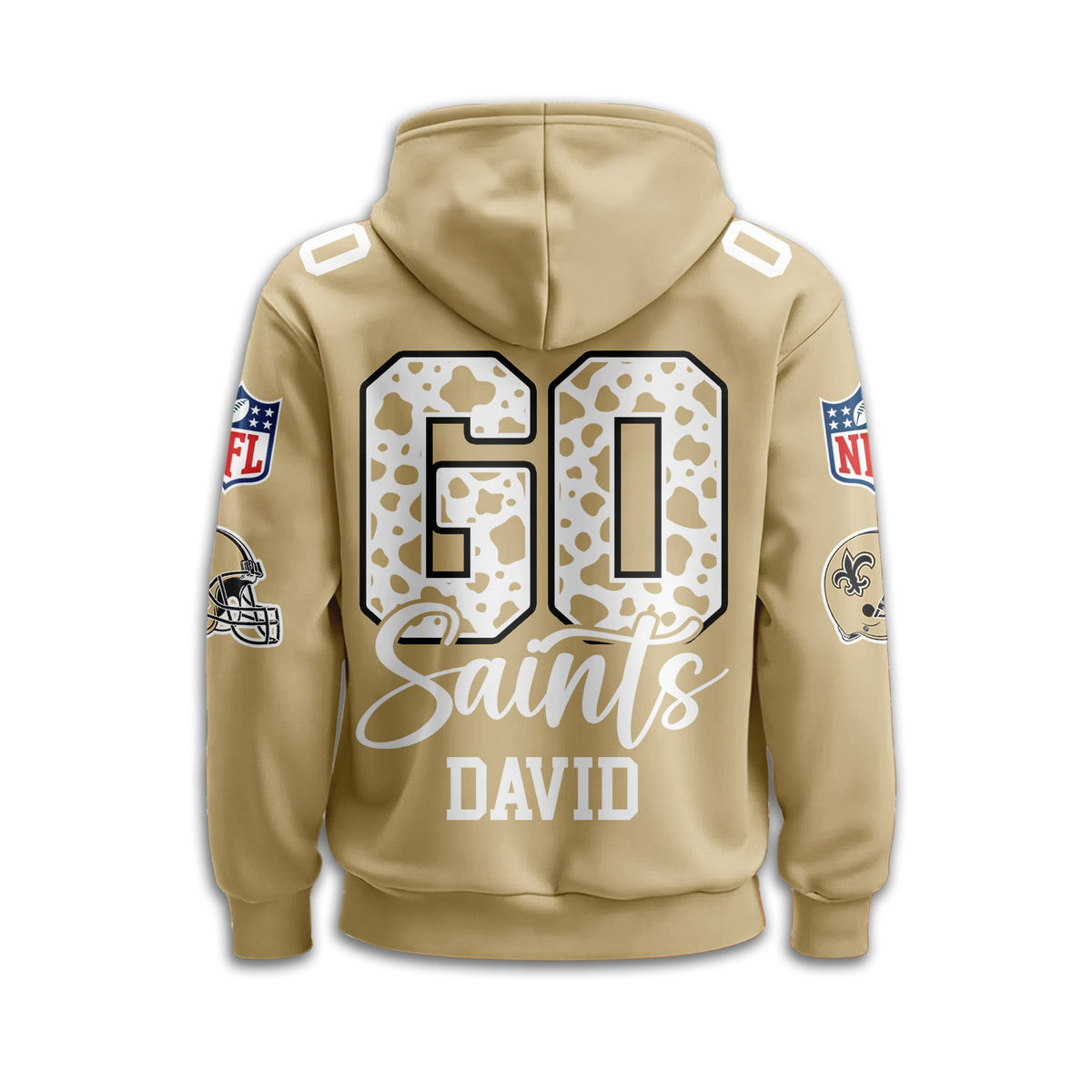 New Orleans Saints Premium Custom Game Day Hoodie Td