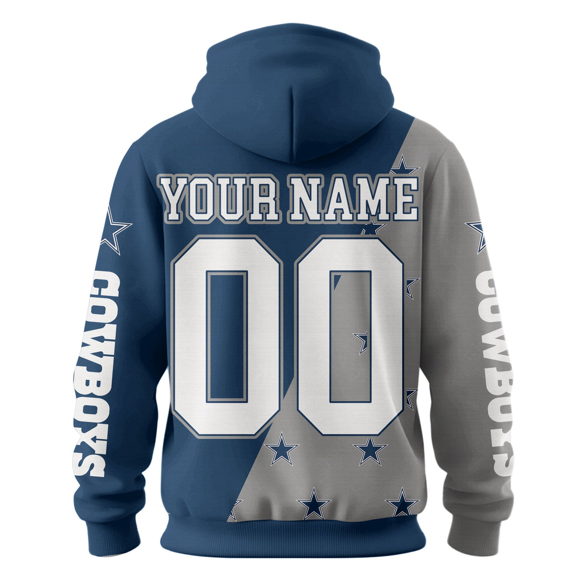 Dallas Cowboys Premium True Fan Spirit Custom Football Hoodie