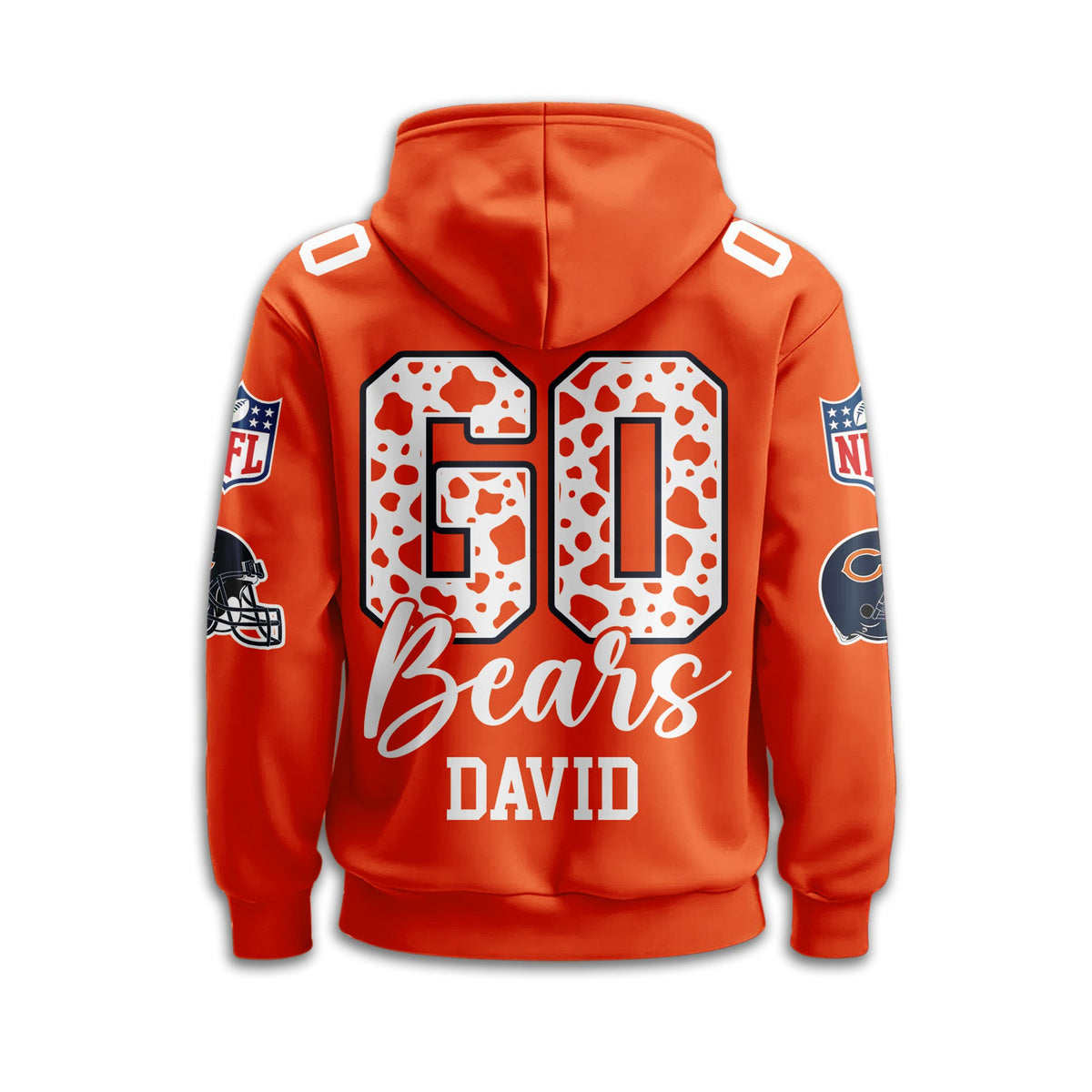 Chicago Bears Premium Custom Game Day Hoodie Td