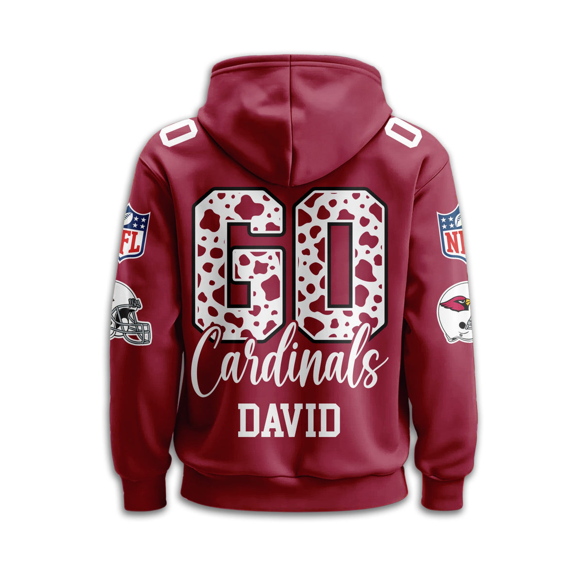Arizona Cardinals Premium Custom Game Day Hoodie Td