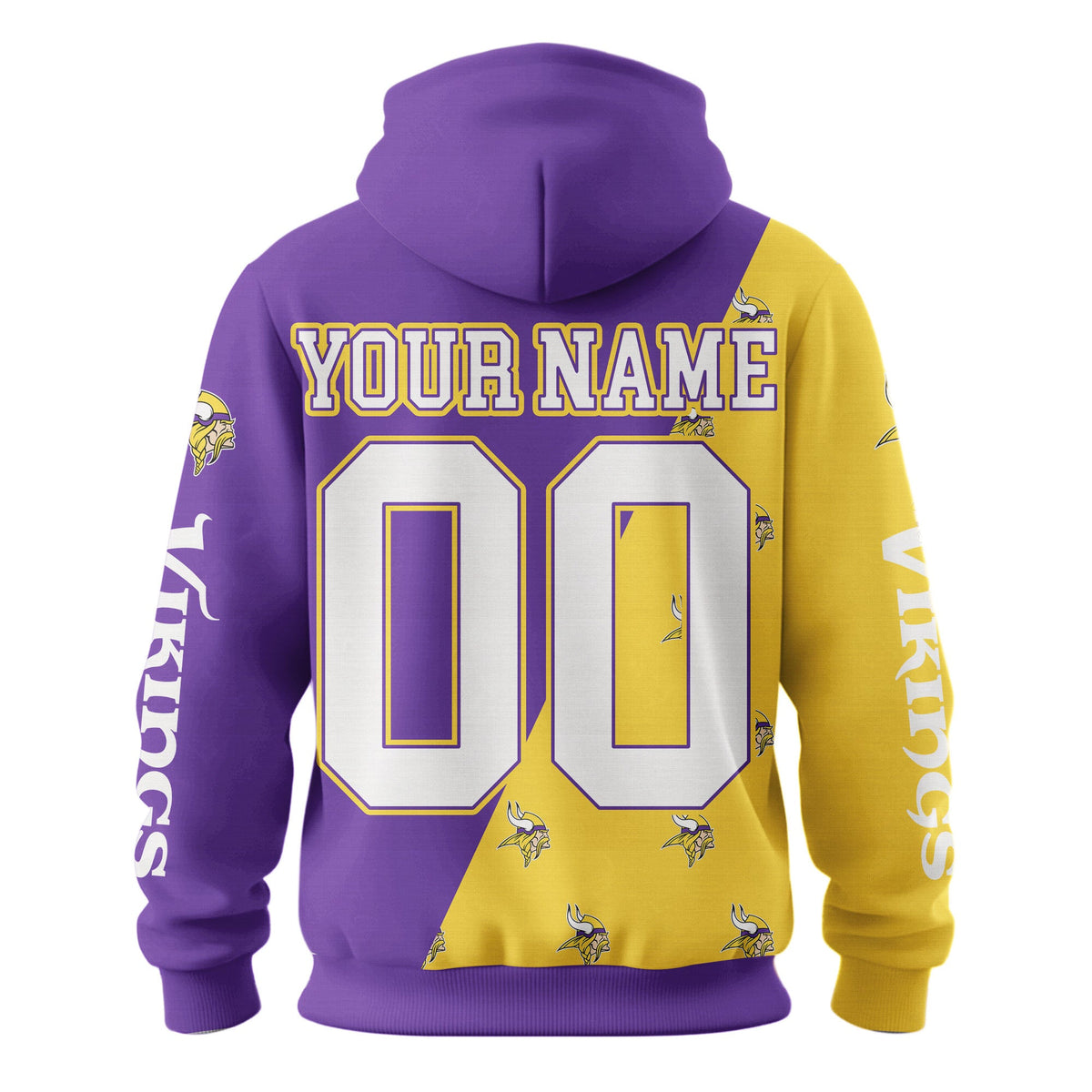 Minnesota Vikings Premium True Fan Spirit Custom Football Hoodie
