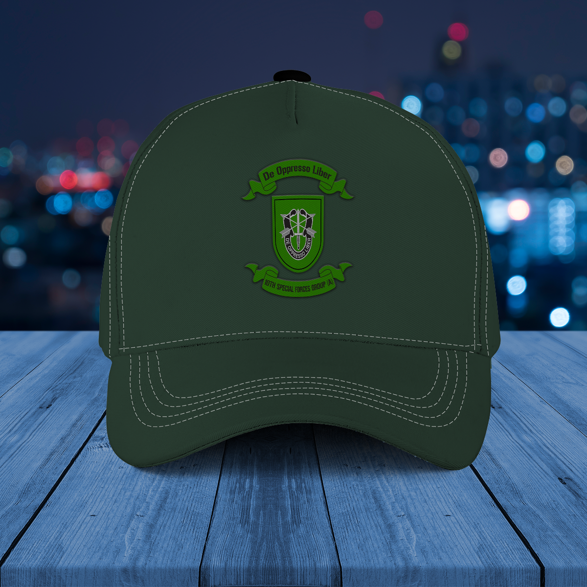 US Army Special 10th Special Forces Group (10th SFG)(A) Baseball Cap