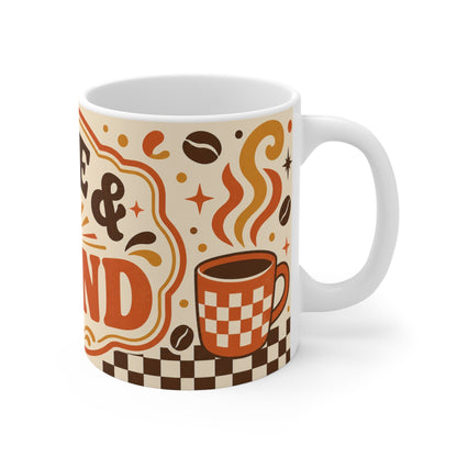 Rise And Grind – Funny Coffee Mug, 11oz Ceramic Mug
