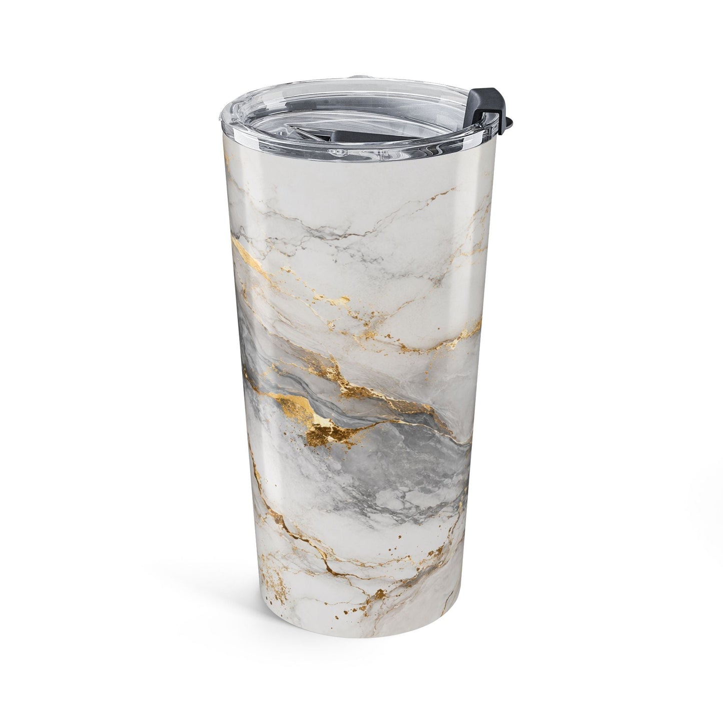 Minimalist Marble & Gold Foil 20oz Tumbler
