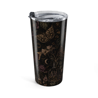Gothic Dark Academia Butterflies 20oz Tumbler
