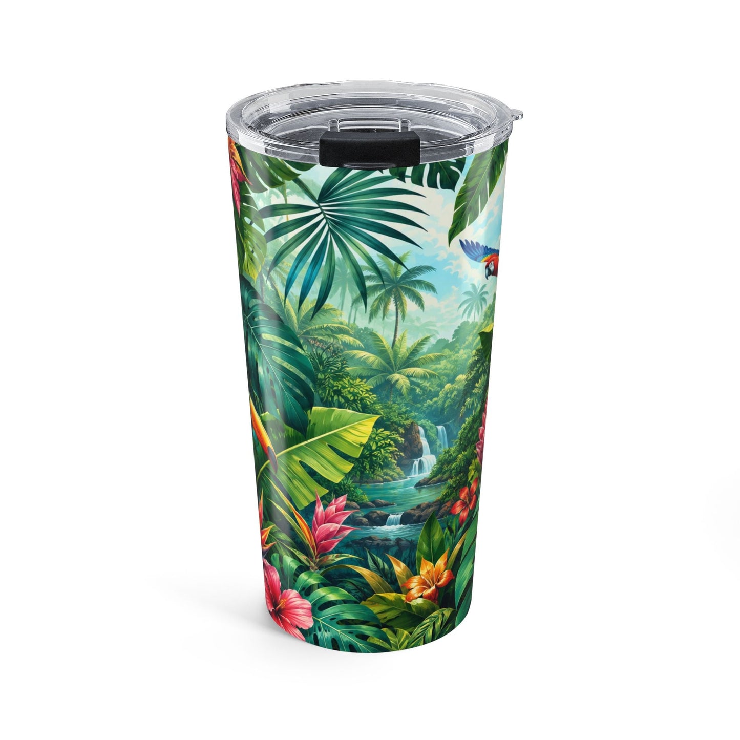 Tropical Jungle Exotic Birds 20oz Tumbler
