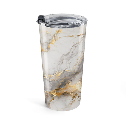 Minimalist Marble & Gold Foil 20oz Tumbler