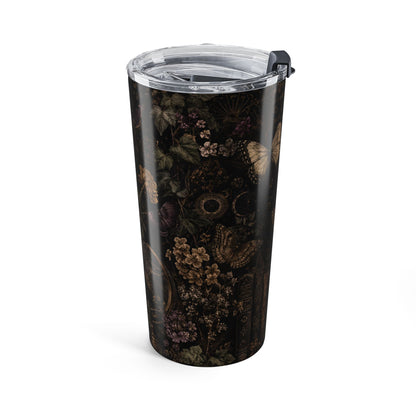 Gothic Dark Academia Butterflies 20oz Tumbler