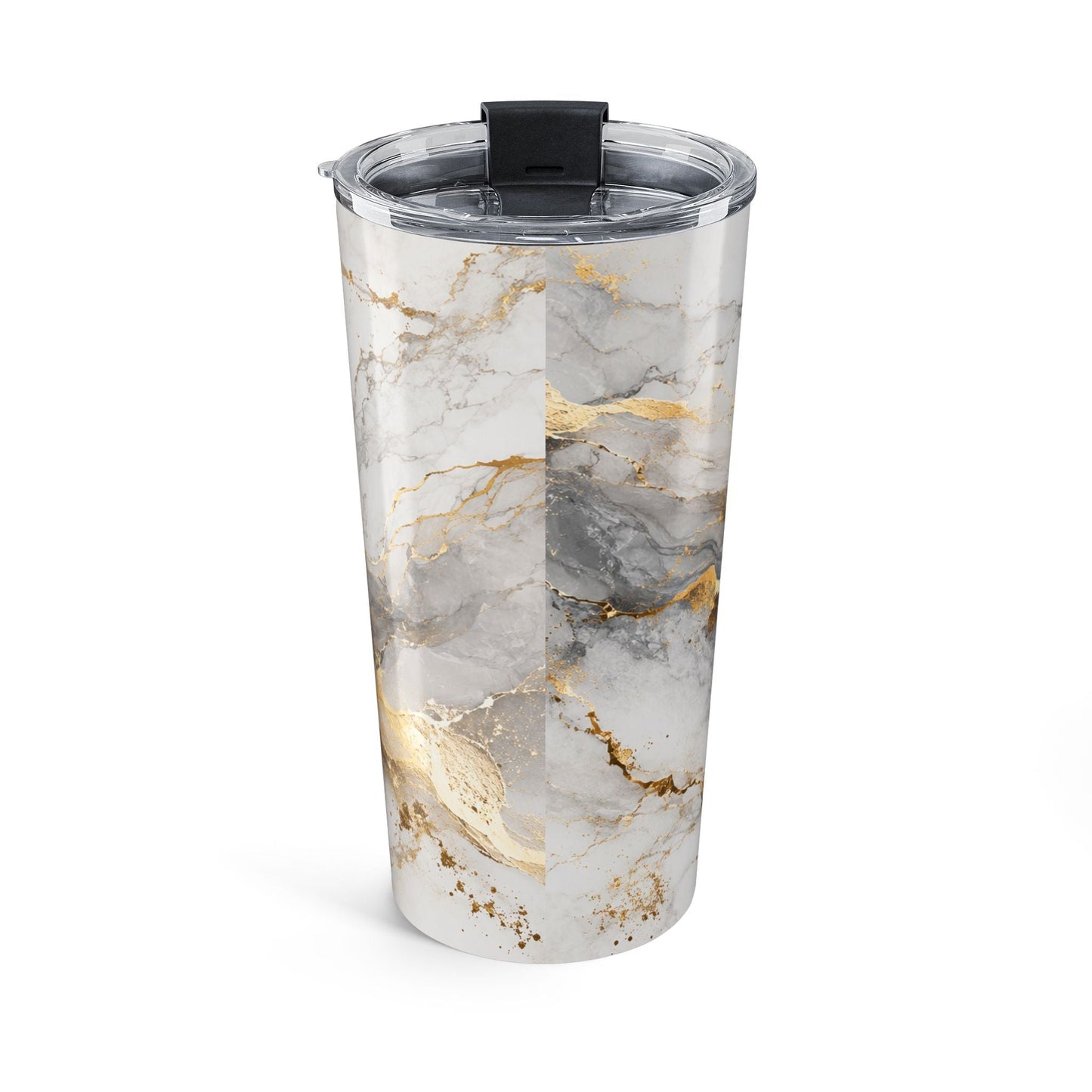 Minimalist Marble & Gold Foil 20oz Tumbler