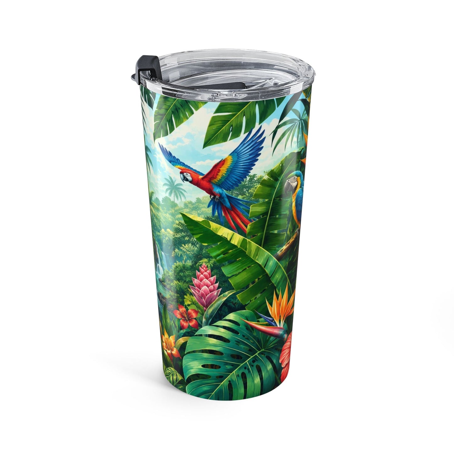 Tropical Jungle Exotic Birds 20oz Tumbler