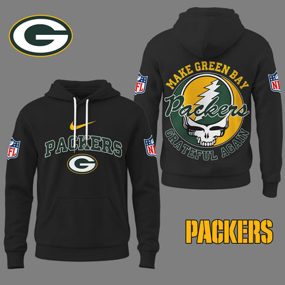 Green Bay Packers | Premium Grateful Again Hoodie Ny