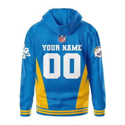 Los Angeles Chargers | Premium Personalized Fan Hoodie Td