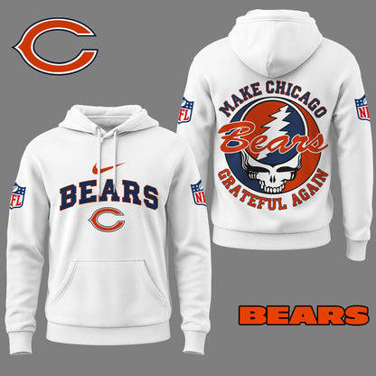 Chicago Bears | Premium Grateful Again Hoodie Ny