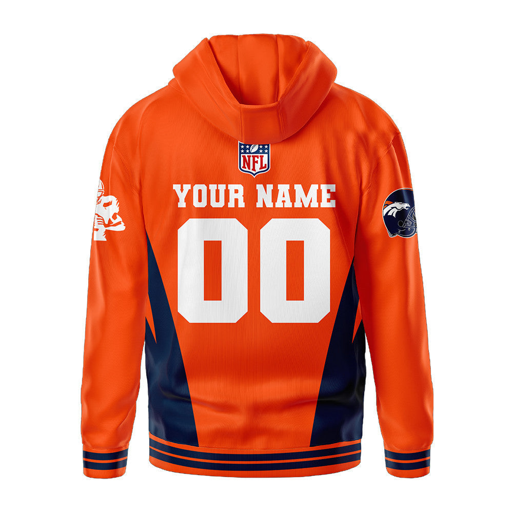 Denver Broncos | Premium Personalized Fan Hoodie Td