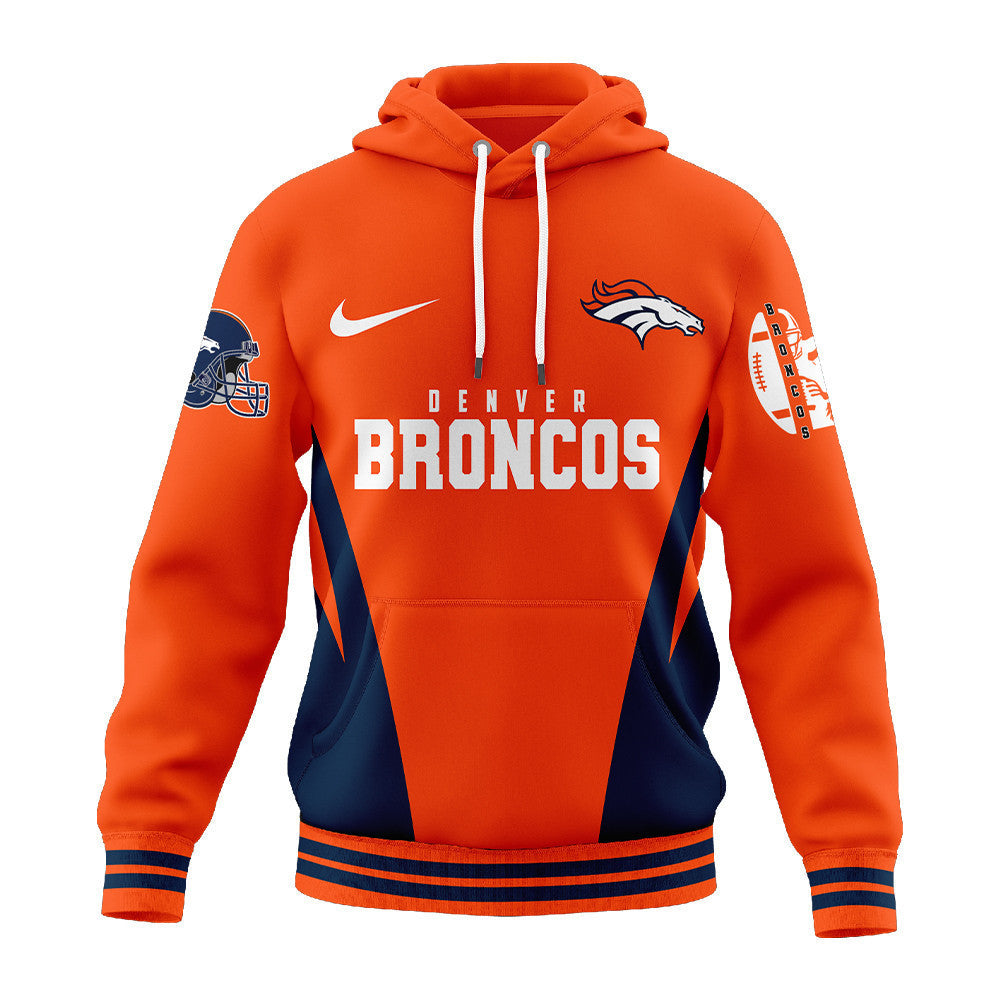 Denver Broncos | Premium Personalized Fan Hoodie Td