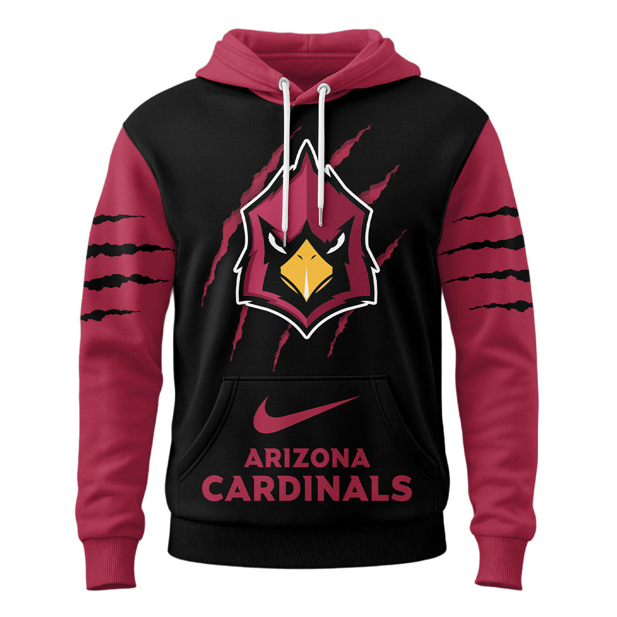 Arizona Cardinals | Premium Fan Pride Claw Hoodie Ny