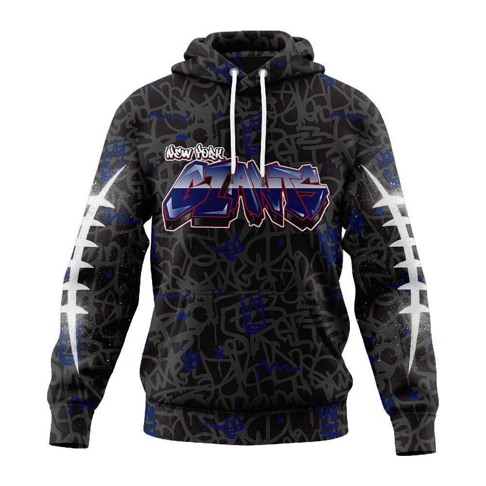 New York Giants Premium Special Graffiti My Team 4 Life Hoodie Mm