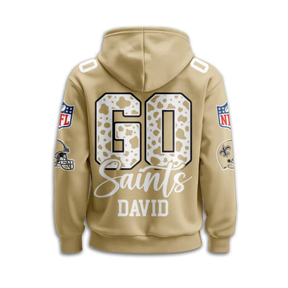 New Orleans Saints Premium Custom Game Day Hoodie Td