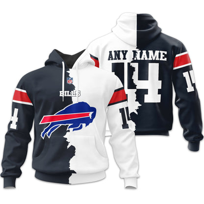 Buffalo Bills | Premium Home Mix Away Hoodie Td