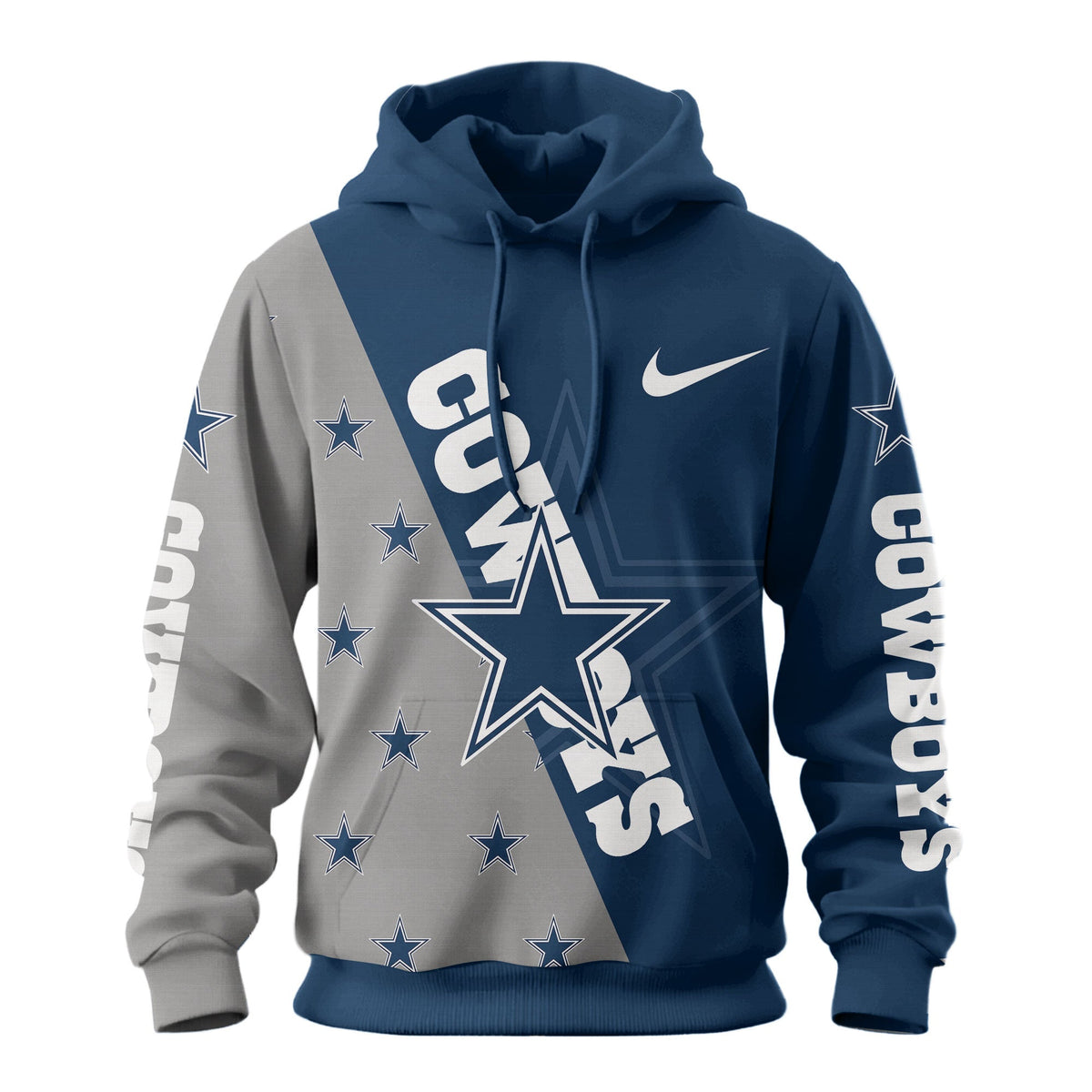 Dallas Cowboys Premium True Fan Spirit Custom Football Hoodie