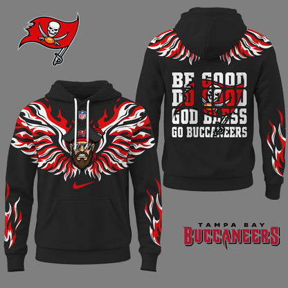 Tampa Bay Buccaneers Premium Fire Wings 3d Hoodie Ny