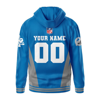 Detroit Lions | Premium Personalized Fan Hoodie Td