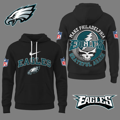 Philadelphia Eagles | Premium Grateful Again Hoodie Ny