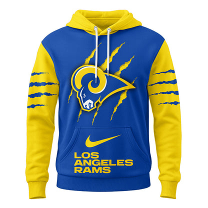 Los Angeles Rams | Premium Fan Pride Claw Hoodie Ny