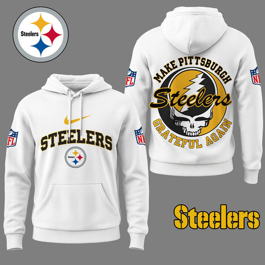Pittsburgh Steelers | Premium Grateful Again Hoodie Ny