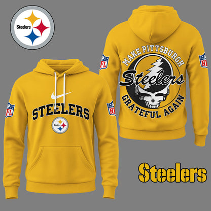 Pittsburgh Steelers | Premium Grateful Again Hoodie Ny