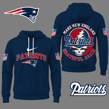 New England Patriots | Premium Grateful Again Hoodie Ny