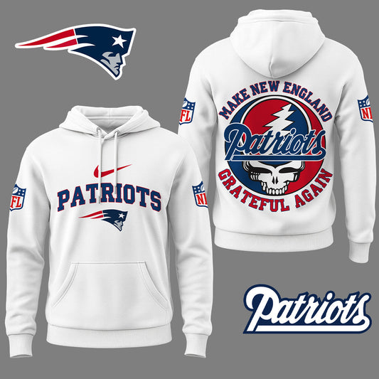 New England Patriots | Premium Grateful Again Hoodie Ny
