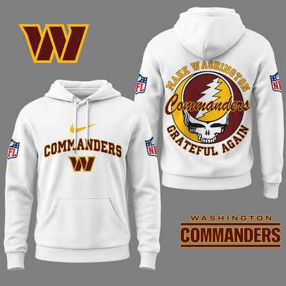 Washington Commanders | Premium Grateful Again Hoodie Ny