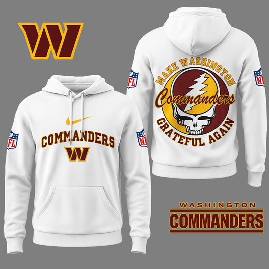 Washington Commanders | Premium Grateful Again Hoodie Ny