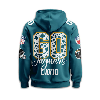 Jacksonville Jaguars Premium Custom Game Day Hoodie Td
