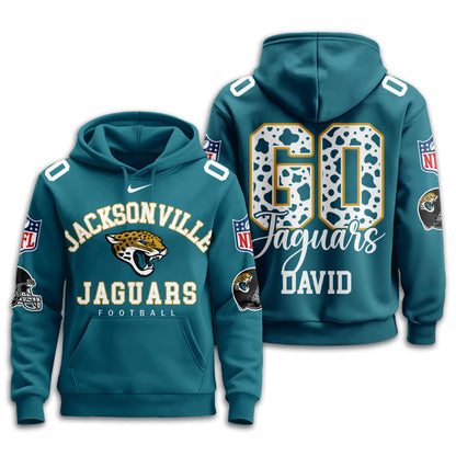 Jacksonville Jaguars Premium Custom Game Day Hoodie Td