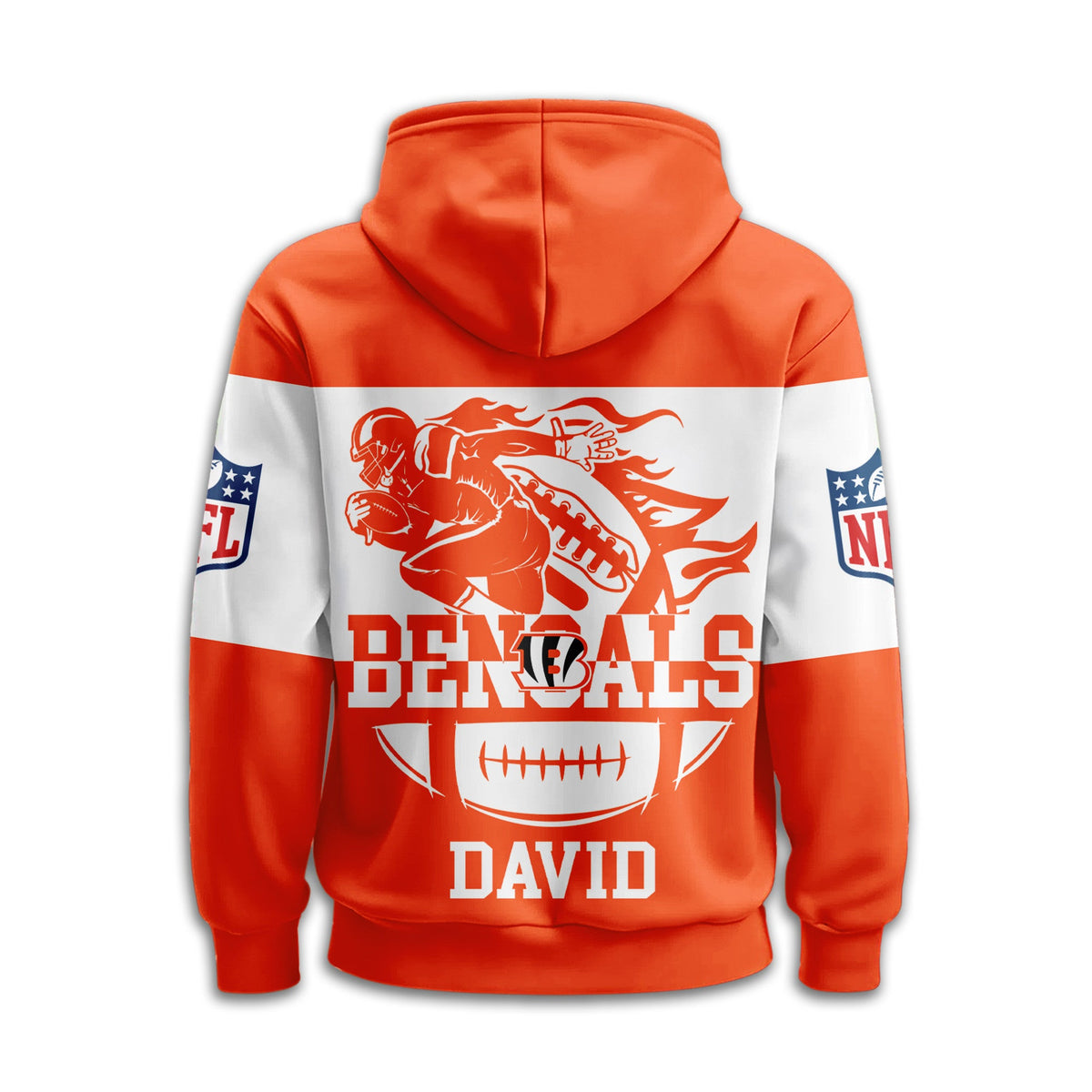 Cincinnati Bengals | Premium Touchdown Spirit Personalized Hoodie Td