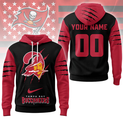 Tampa Bay Buccaneers | Premium Nfl Fan Pride Claw Hoodie Ny