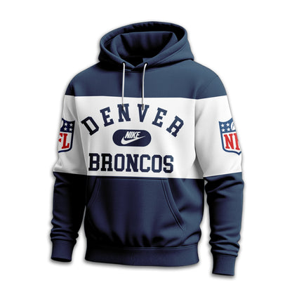 Denver Broncos | Premium Touchdown Spirit Personalized Hoodie Td