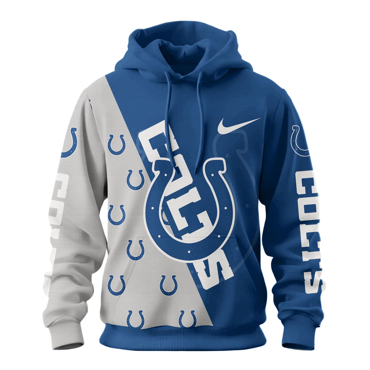 Indianapolis Colts Premium True Fan Spirit Custom Football Hoodie