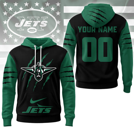 New York Jets | Premium Nfl Fan Pride Claw Hoodie Ny