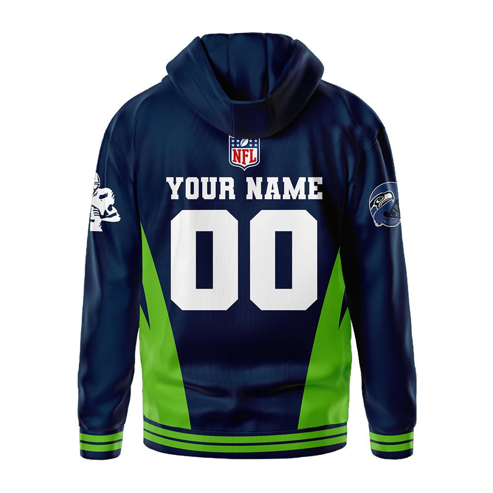 Seattle Seahawks | Premium Personalized Fan Hoodie Td