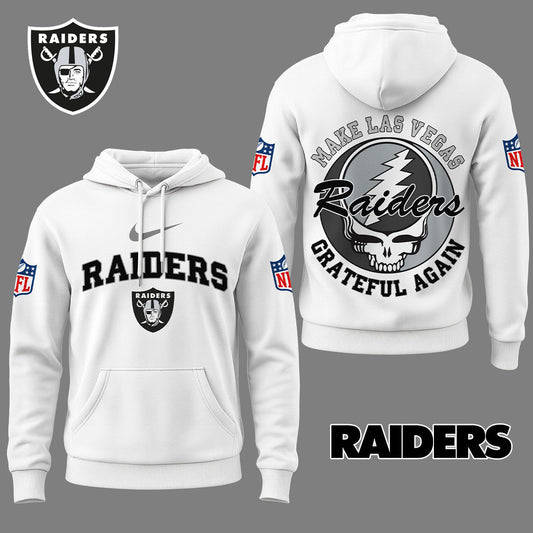 Las Vegas Raiders | Premium Grateful Again Hoodie Ny