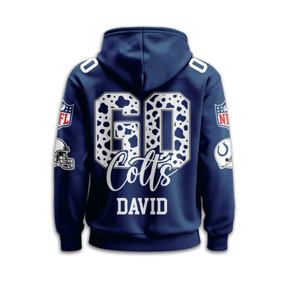 Indianapolis Colts Premium Custom Game Day Hoodie Td