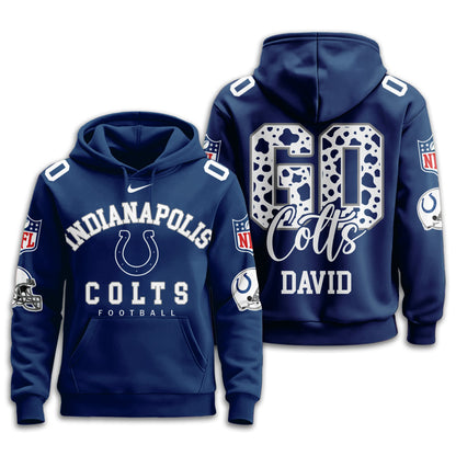 Indianapolis Colts Premium Custom Game Day Hoodie Td