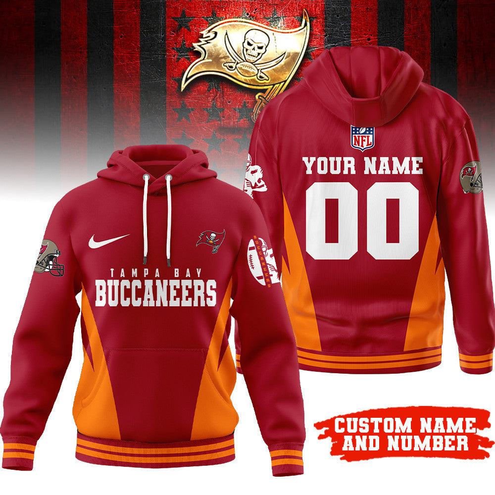 Tampa Bay Buccaneers | Premium Personalized Fan Hoodie Td