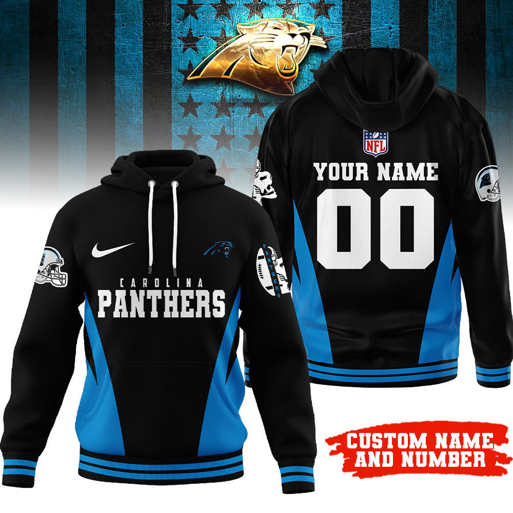 Carolina Panthers | Premium Personalized Fan Hoodie Td