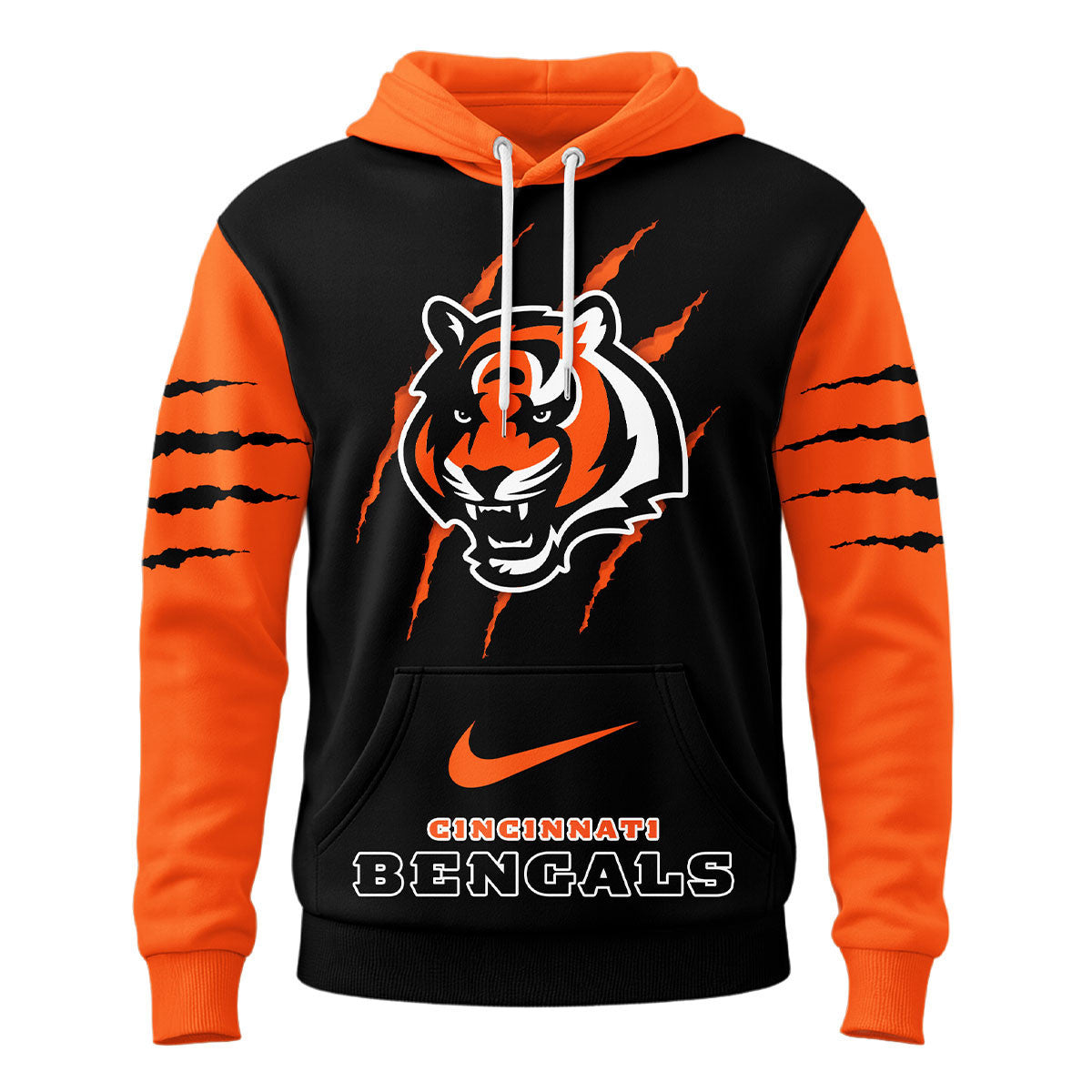 Cincinnati Bengals | Premium Fan Pride Claw Hoodie Ny