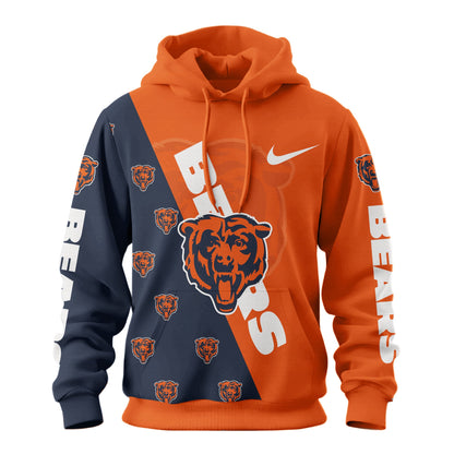 Chicago Bears Premium True Fan Spirit Custom Football Hoodie